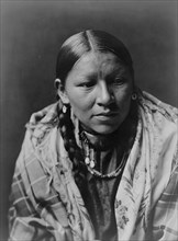 Cheyenne young woman, c1910. Creator: Edward Sheriff Curtis.