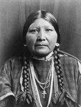 Nez Percé matron, c1910. Creator: Edward Sheriff Curtis.