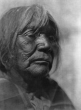 A Washo woman, c1924. Creator: Edward Sheriff Curtis.