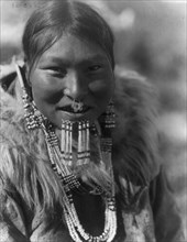 Kenowun-Nunivak, c1929. Creator: Edward Sheriff Curtis.