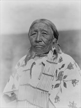 Wife of Old Crow - Cheyenne, c1927. Creator: Edward Sheriff Curtis.