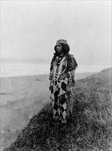 On the shores of the Pacific-Tolowa, c1923. Creator: Edward Sheriff Curtis.