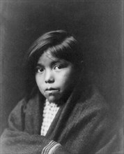 Navajo girl, c1904. Creator: Edward Sheriff Curtis.