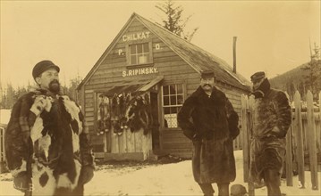 Col Ripinski & PO at Chilkat [] /, 1894 and 1895. Creator: Alfred Lee Broadbent.