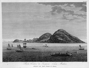 View of Boca De Tigres Near Macao, 1813. Creator: Koz'ma Vasil'evich Chesky.
