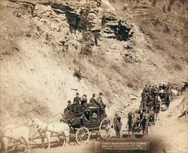 Omaha Board of Trade in Mountains near Deadwood, April 26, 1889, 1889. Creator: John C. H. Grabill.