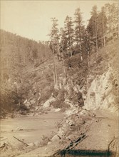 Grand Canyon Elk Canyon on Black Hills and Ft P RR, 1890. Creator: John C. H. Grabill.