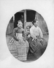 Korean women, 1865-1871. Creator: VV Lanin.