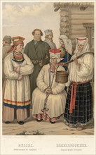 Great Russians. (Voronezh Governorate), 1862. Creator: Sergei Pavlovich Pavlov.