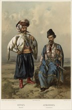 Kurd. Armenian, 1862. Creator: Frants Taikhel.