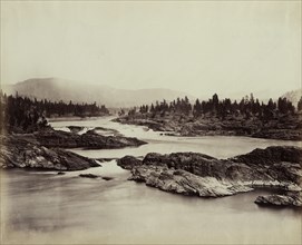 Part of the Kettle Falls of the Columbia River, 1860, 1860. Creator: Unknown.