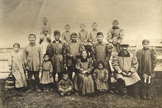 Yakuts of Meginsky ulus, Yakut region, 1895-1939. Creator: L Veniukov.