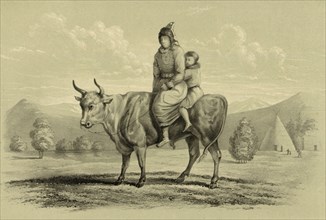 Yakut Woman, 1856. Creator: Ivan Dem'ianovich Bulychev.