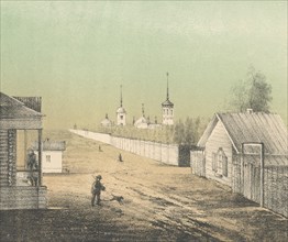 Convent Near Tomsk, 1871. Creators: M Kolosov, J Rogulin.