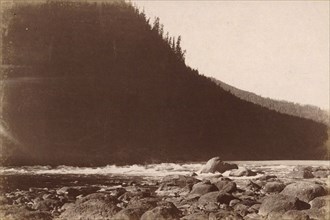 Rapids on the Pskem River, 1897. Creator: Unknown.