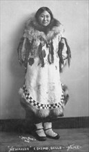 Newarluk, an Eskimo woman, between c1900 and c1930. Creator: Lomen Brothers.