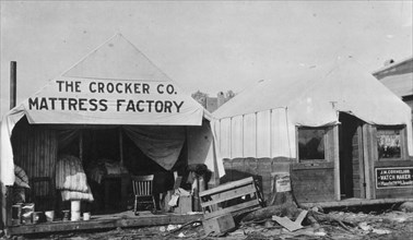 The Crocker Co. Mattress Factory, between c1900 and c1930. Creator: Unknown.
