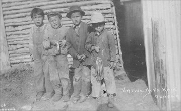 Native boys, between c1900 and c1930. Creator: Unknown.
