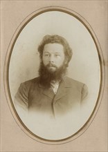 Young Bearded Man in a Civilian Suit, 1902. Creator: A. Artem'eva.
