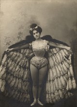 Aleksandra Semenovna Lavrent'eva, Sister of Photographer A.S. Lavrent'ev, in a Ballet Costume, 1900. Creator: AS Lavrentev.
