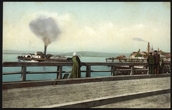 Irkutsk: Steam Ship "Buriat", 1904-1914. Creator: Unknown.