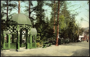 Irkutsk Quartermaster's Garden. Alcove, 1904-1914. Creator: Unknown.