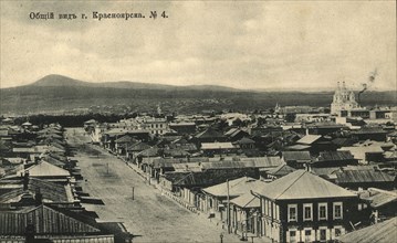 General view of the city of Krasnoyarsk, 1905. Creator: Unknown.