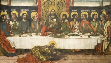The Last Supper, between c1495 and c1500. Creator: Pedro Berruguete.