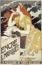 Encre L. Marquet, 1892. Creator: Eugene Samuel Grasset.