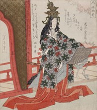 The Dancer Hotoke Gozen, 1820s. Creator: Gakutei.