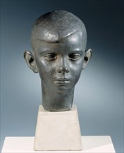 Boy's head, 1922. Creator: George Kolbe.