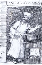 Wessle, sugar baker. Vaxholm, 1874. Creator: Fritz von Dardel.