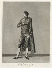 Gustaf III's national costume/Swedish costume, 1780s.  Creator: Johan Abraham Aleander.