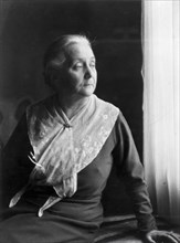Portrait in profile of Anna Lindhagen (1870-1941), municipal and social politician who..., 1930-1940 Creator: Unknown.