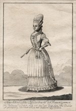 Gustaf III's national costume, 1780.  Creator: Unknown.
