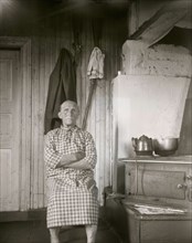 Wise old woman from Vilhelmina parish, Lapland, 1932. Creator: Unknown.