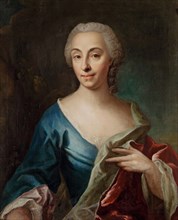 Portrait of a Lady, (c1740s). Creator: Olof Arenius.