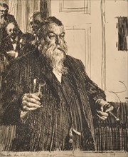 Portrait, 1893. Creator: Anders Leonard Zorn.