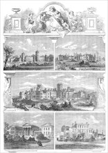 The Five Principal Institutions founded by the late Dr. Andrew Reed, 1862. Creator: Unknown.