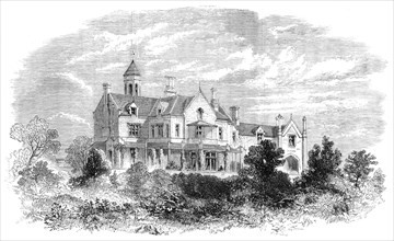 Ashburton House, Stoke's Bay, Gosport, purchased by government for a college for naval cadets, 1862. Creator: Unknown.