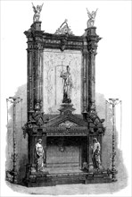 The International Exhibition - chimneypiece in the Nave..., 1862. Creator: Unknown.