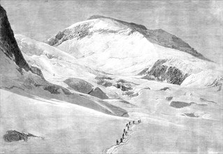 Ascent of Mont Blanc: M. Bisson's photographic expedition..., 1862.  Creator: Mason Jackson.