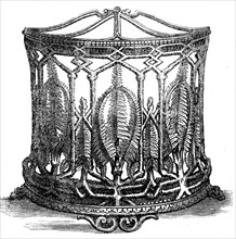 The International Exhibition: umbrella-stand in the Court of the Coalbrookdale Company, 1862. Creator: Unknown.