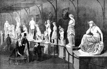 The International Exhibition: the Roman Court, 1862. Creator: Unknown.