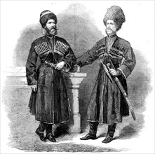 The Circassian envoys to England, 1862. Creator: Unknown.