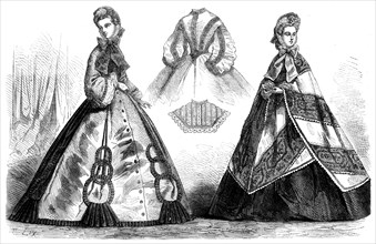 Paris fashions for November, 1862. Creator: Unknown.