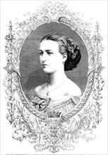 Her Royal Highness Princess Alexandra - from a photograph by Rudolph Stiegler…, 1862. Creator: Unknown.
