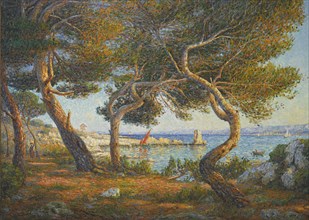 Pines, Sunlight Effect on the Island of Saint-Honorat, near Cannes, 1906. Creator: Picabia, Francis (1879-1953).