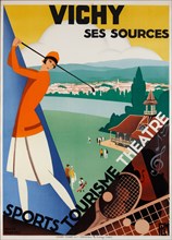 Vichy, Ses Sources, 1928. Creator: Broders, Roger (1883-1953).