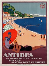 Antibes, ca 1928. Creator: Broders, Roger (1883-1953).